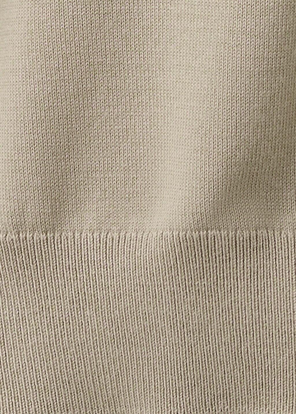 Brown Fine Jersey Cotton T-Shirt, Light Pastel Brown, medium