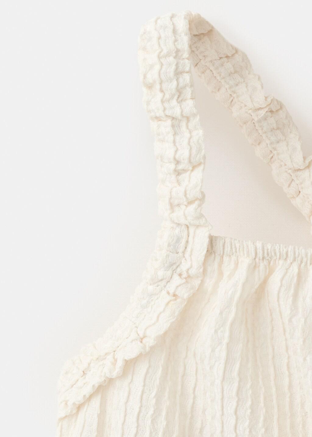 Beige Embroidered Floral Dress, Baby Girls, Light Beige, large image number 1