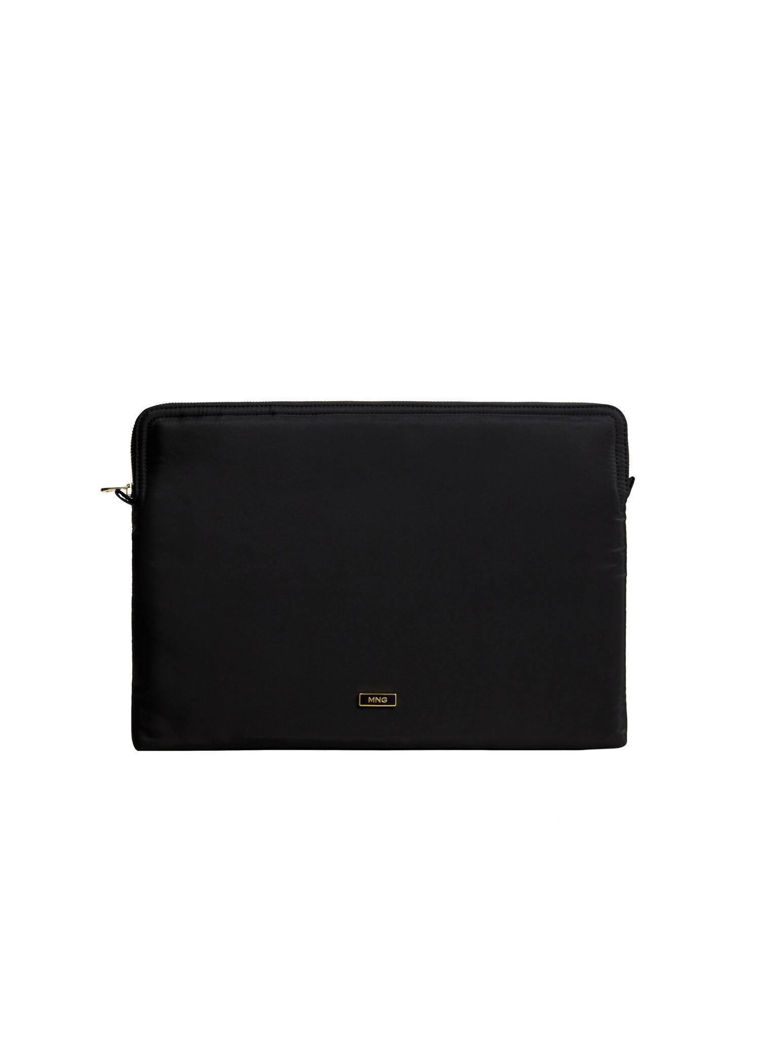 black Padded laptop case, , large image number 0