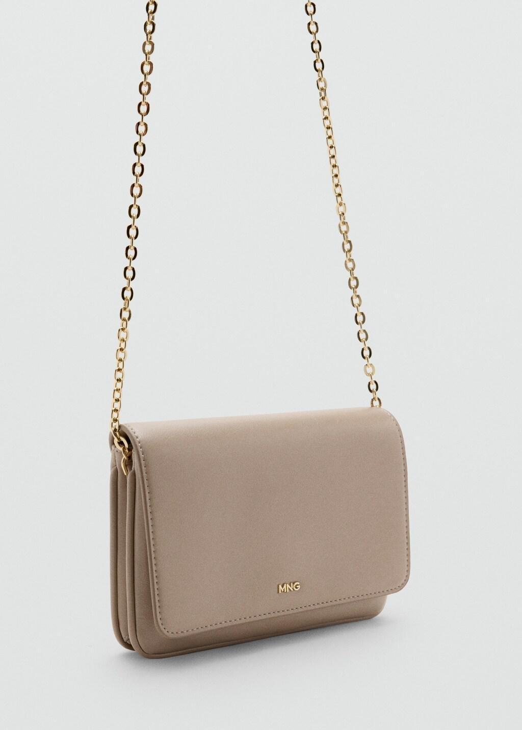 White Small Crossbody Bag, Natural White, medium
