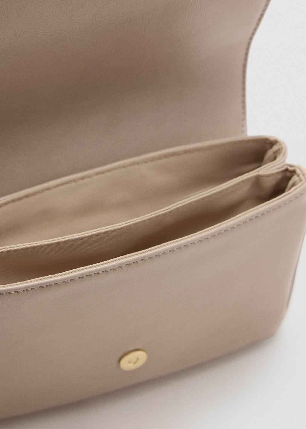 White Small Crossbody Bag, Natural White, medium