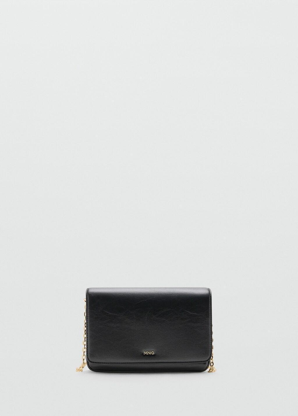 Black Small Crossbody Bag, Black, large image number 3