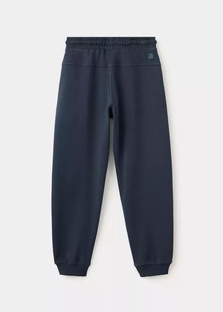Navy Loose Fit Jogger Trousers, Kids Boys, Navy, large image number 1