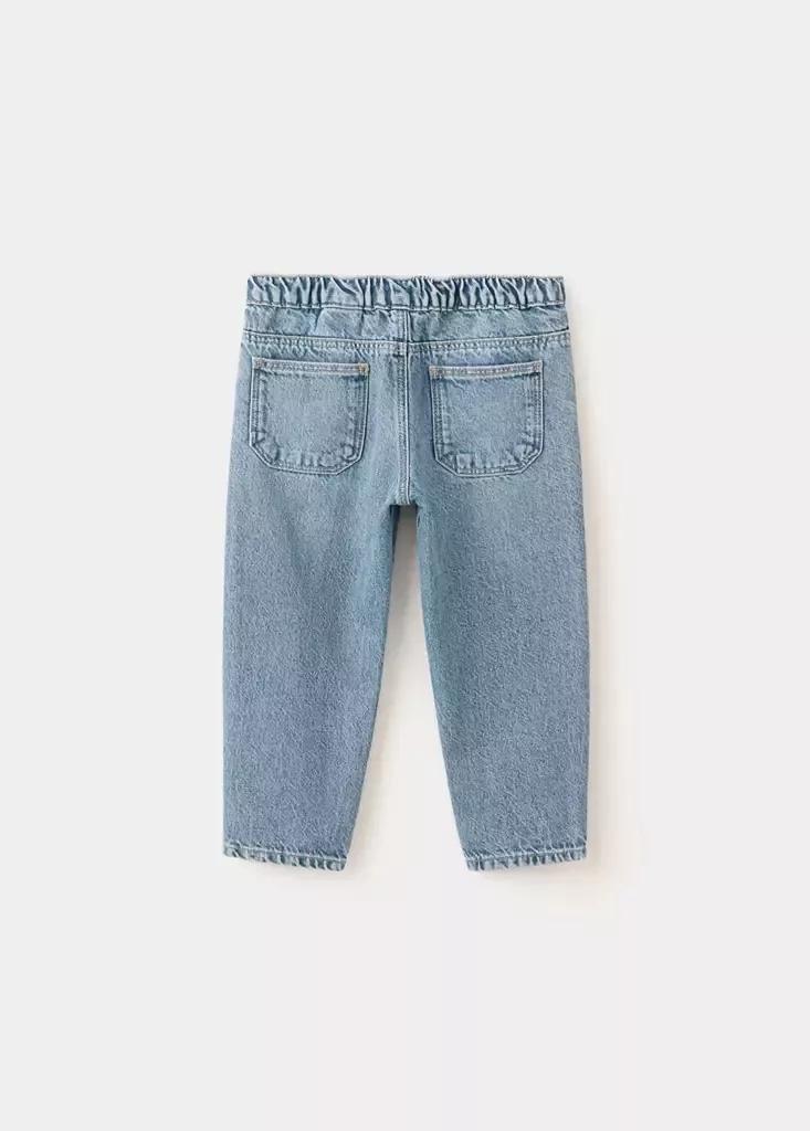 Blue Cotton Paper bag Jeans, Baby Boys, 0201_DI, large image number 1