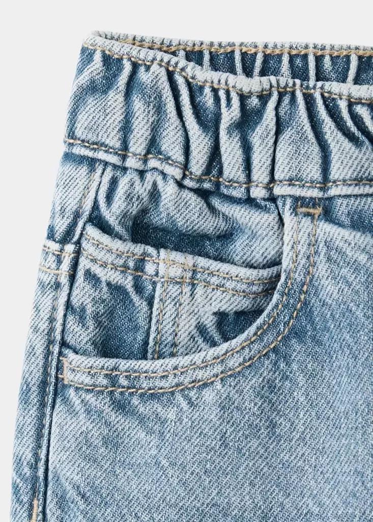 Blue Cotton Paper bag Jeans, Baby Boys, 0201_DI, large image number 3
