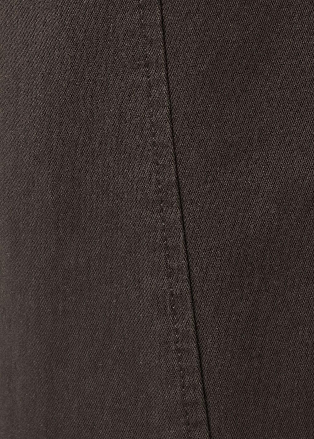 Brown Mid-Rise Balloon Trousers, Dark Brown, medium