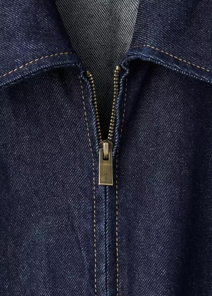 Blue Denim Jumpsuit Belt, , large image number 5