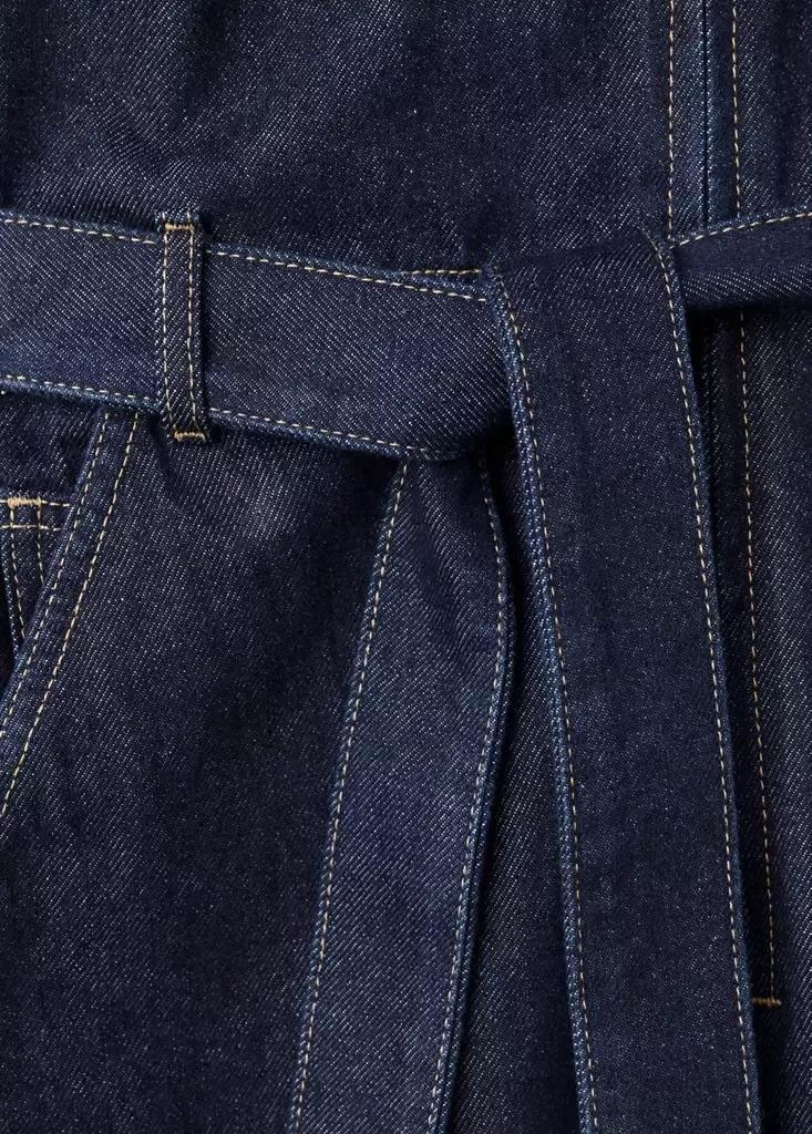 Blue Denim Jumpsuit Belt, , large image number 6