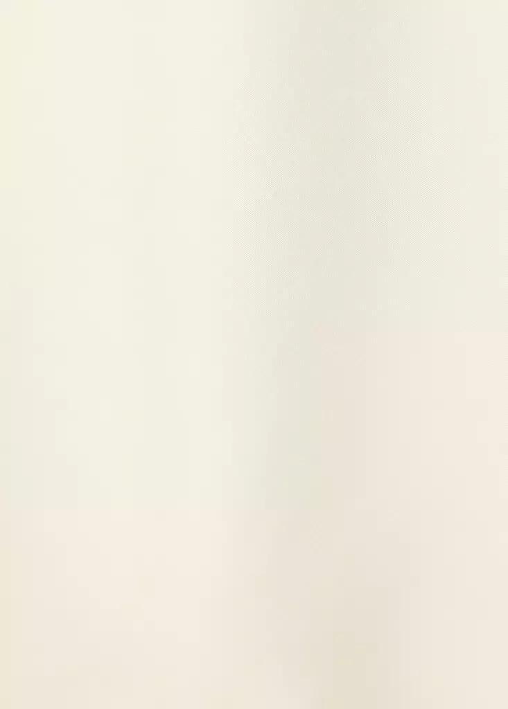 Cream Satin Lace Skirt, , large image number 6