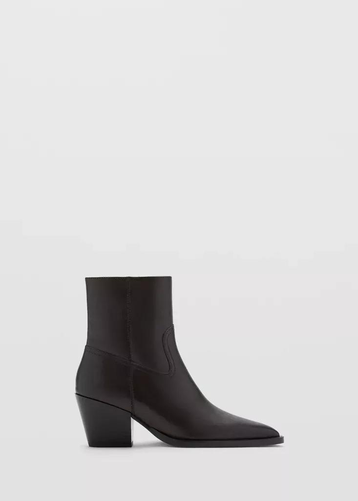 Brown Ankle Boots Giulia, Dark Brown, medium