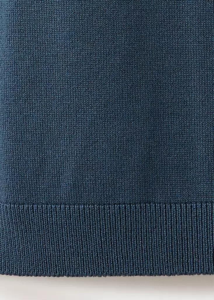 Grey V-Neck Knit Top, , large image number 7