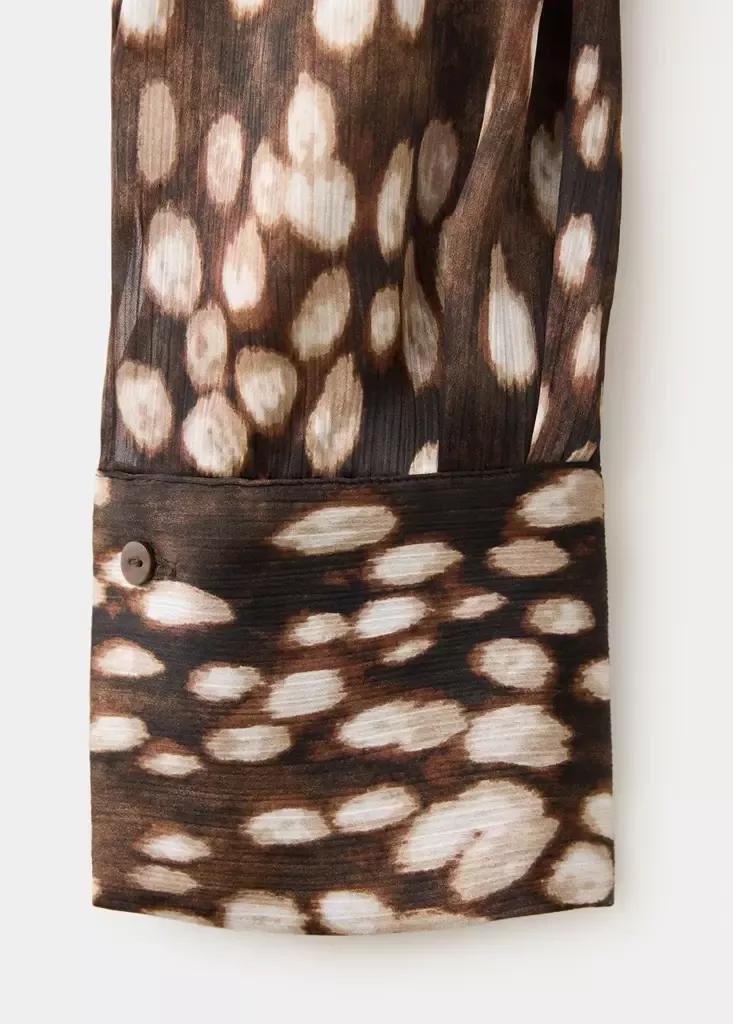 Brown Straight Bambi Shirt, Brown, large image number 7