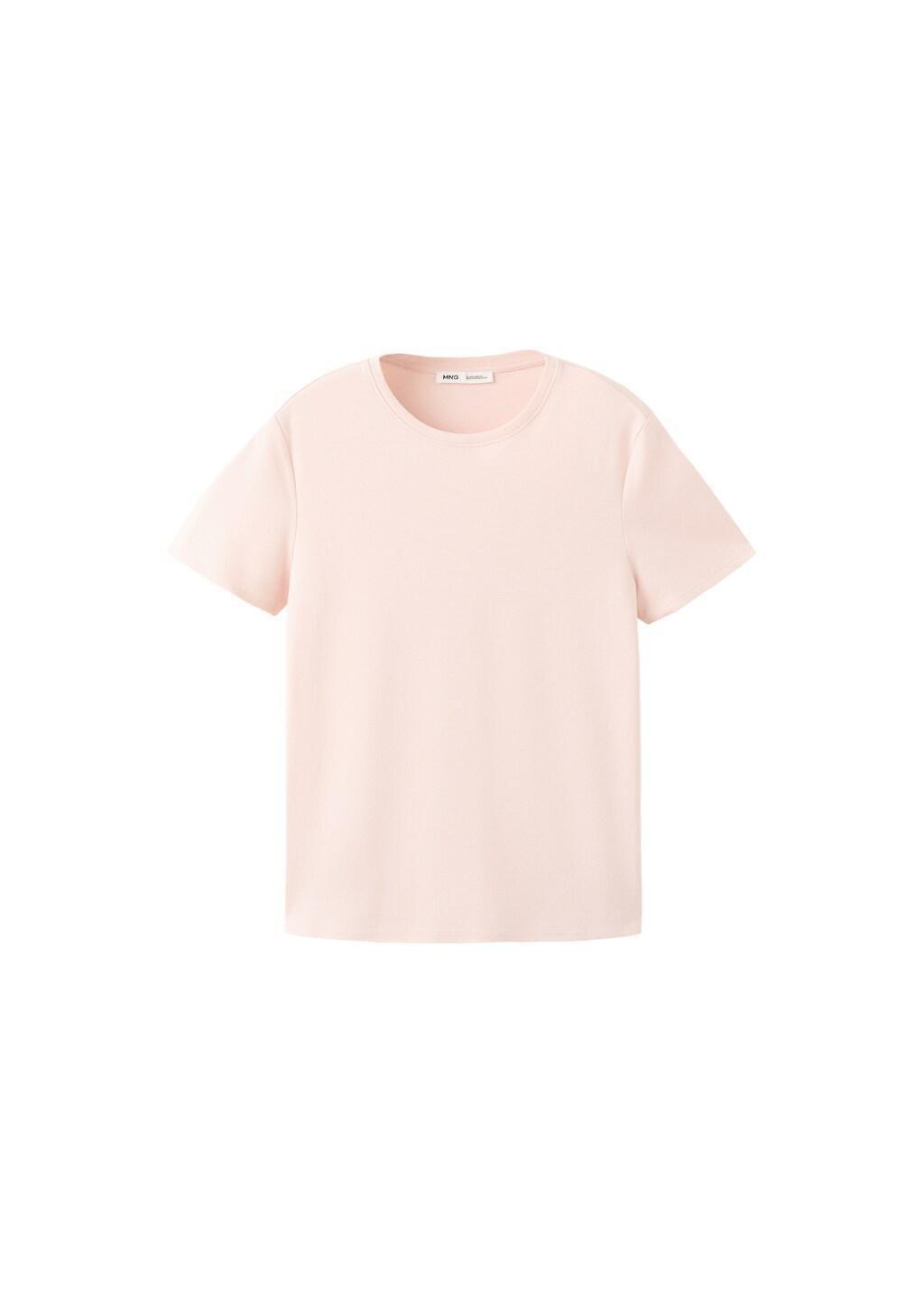 LT-PASTEL PINK 100% cotton t-shirt, Light-Pastel Pink, large image number 7