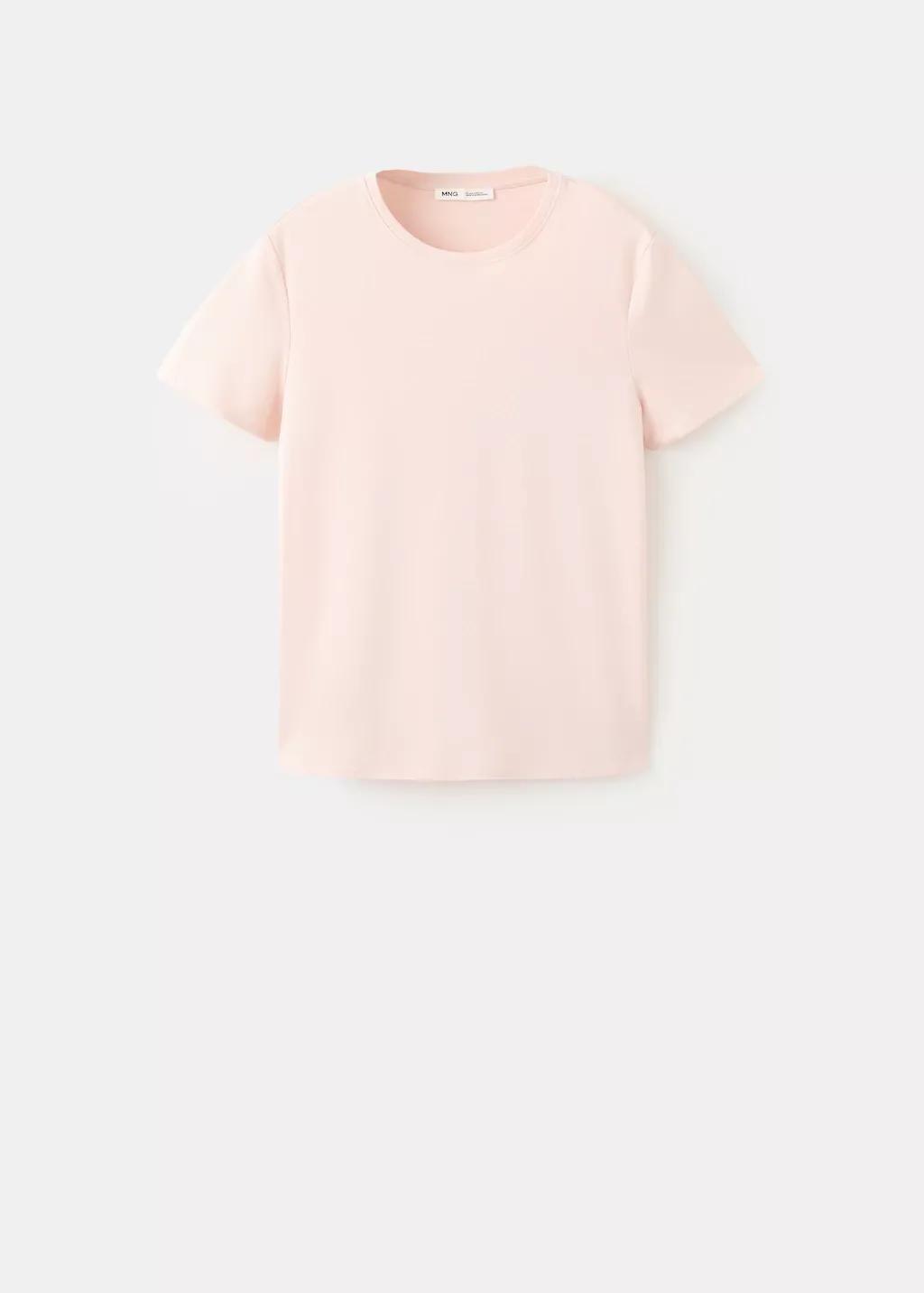 LT-PASTEL PINK 100% cotton t-shirt, Light-Pastel Pink, large image number 8