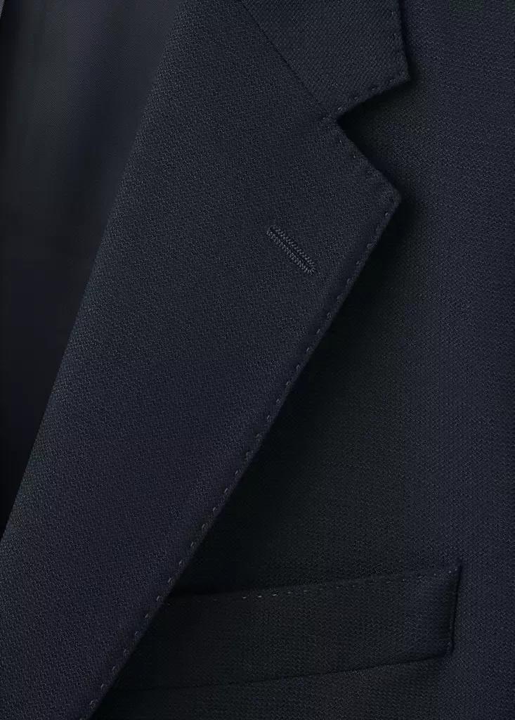 Blue Slim-Fit Jacket With Pockets, Navy, large image number 10