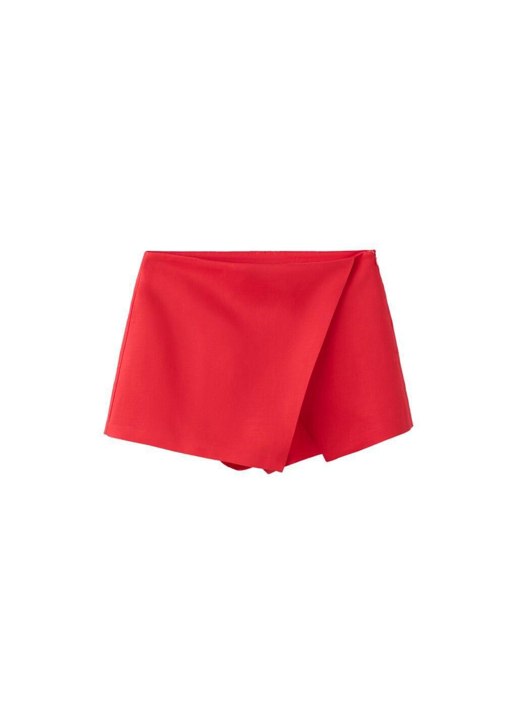 Red Printed Skirt Line, Red, large image number 6