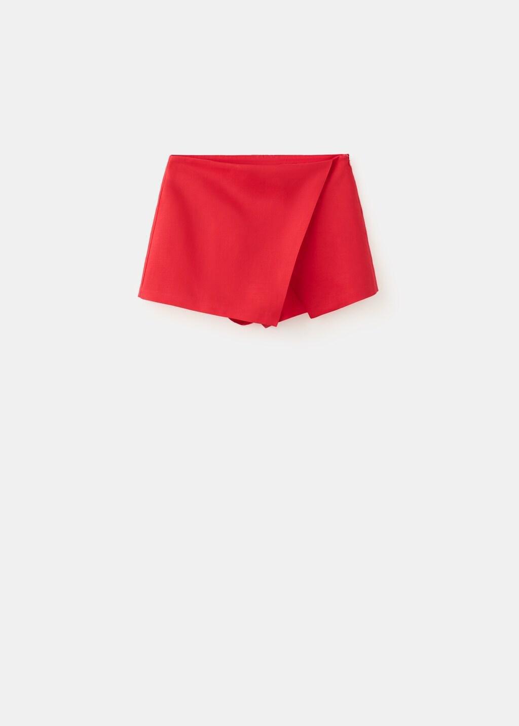 Red Printed Skirt Line, Red, large image number 7
