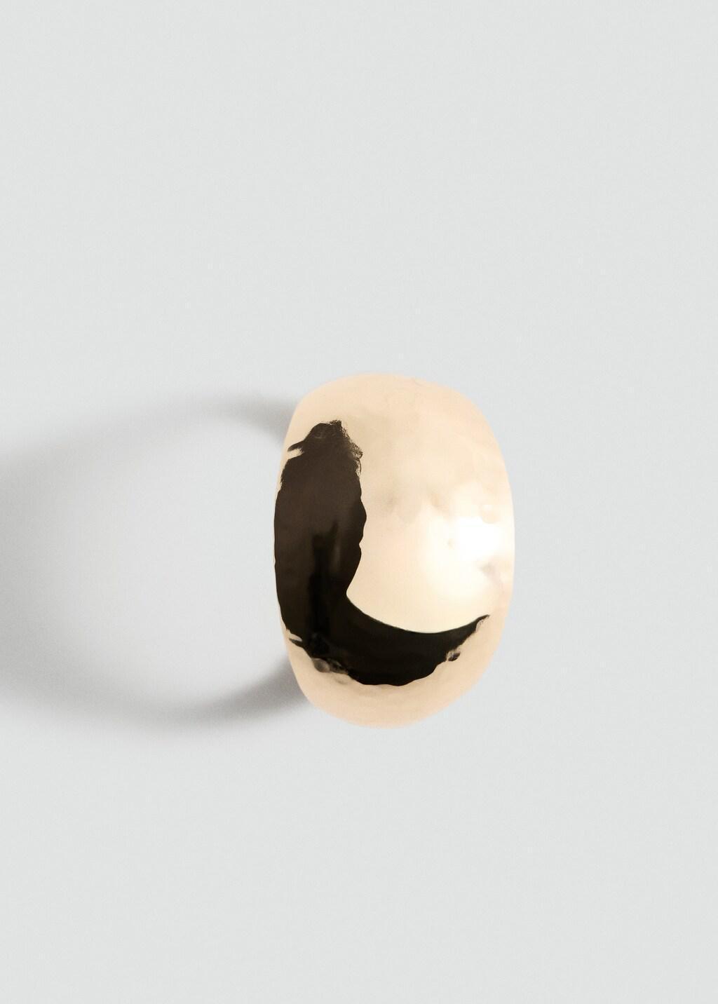Gold Metallic Volume Bracelet, Gold, large image number 1