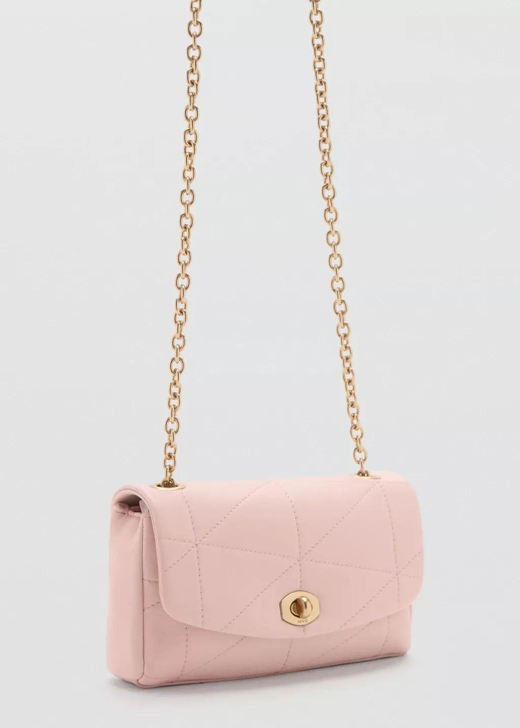 Pink Lt Pastel Crossbody Bag With Flap, Light-Pastel Pink, large image number 0
