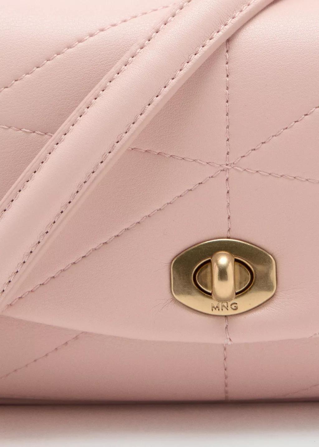 Pink Lt Pastel Crossbody Bag With Flap, Light-Pastel Pink, large image number 1