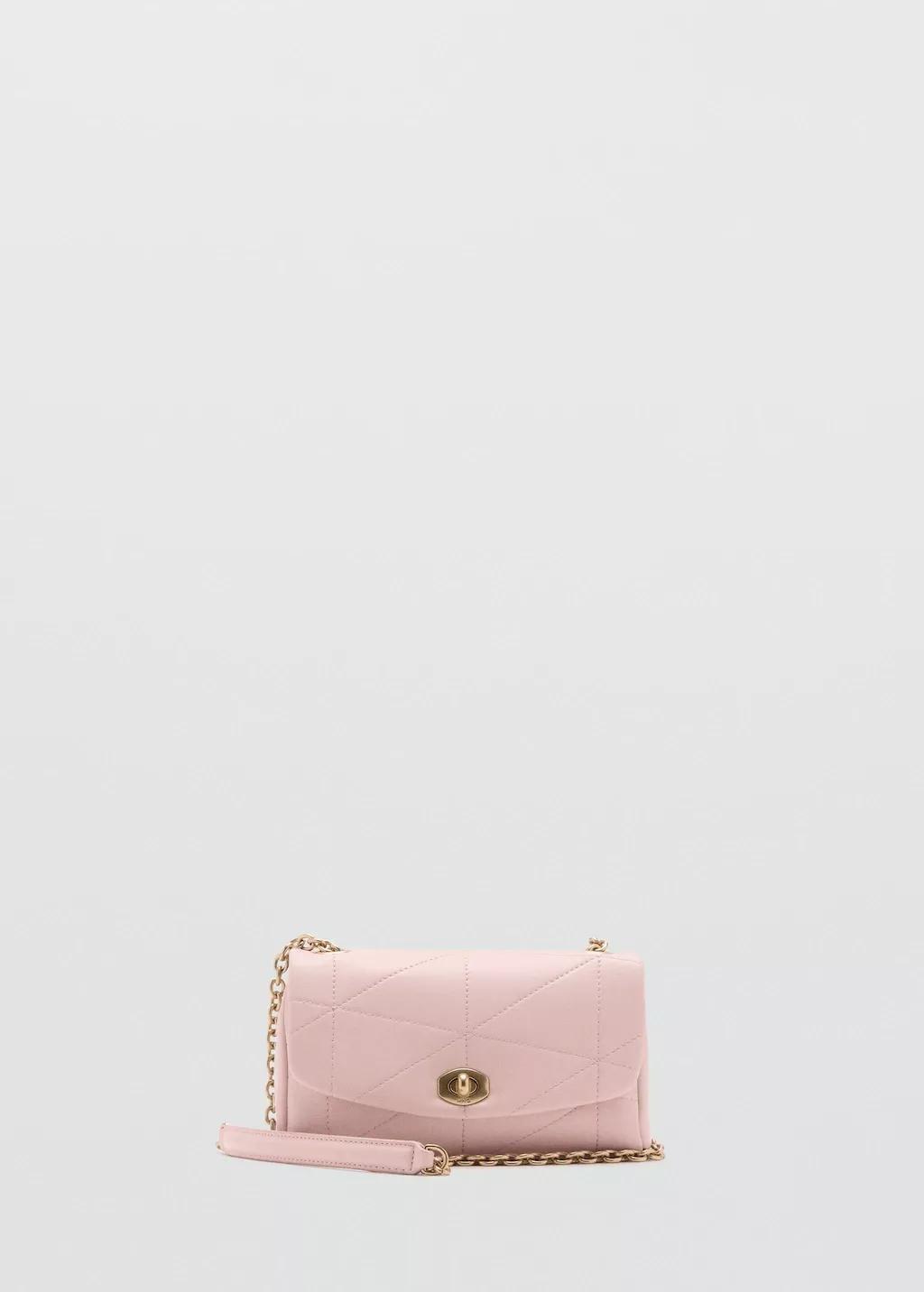 Pink Lt Pastel Crossbody Bag With Flap, Light-Pastel Pink, large image number 3