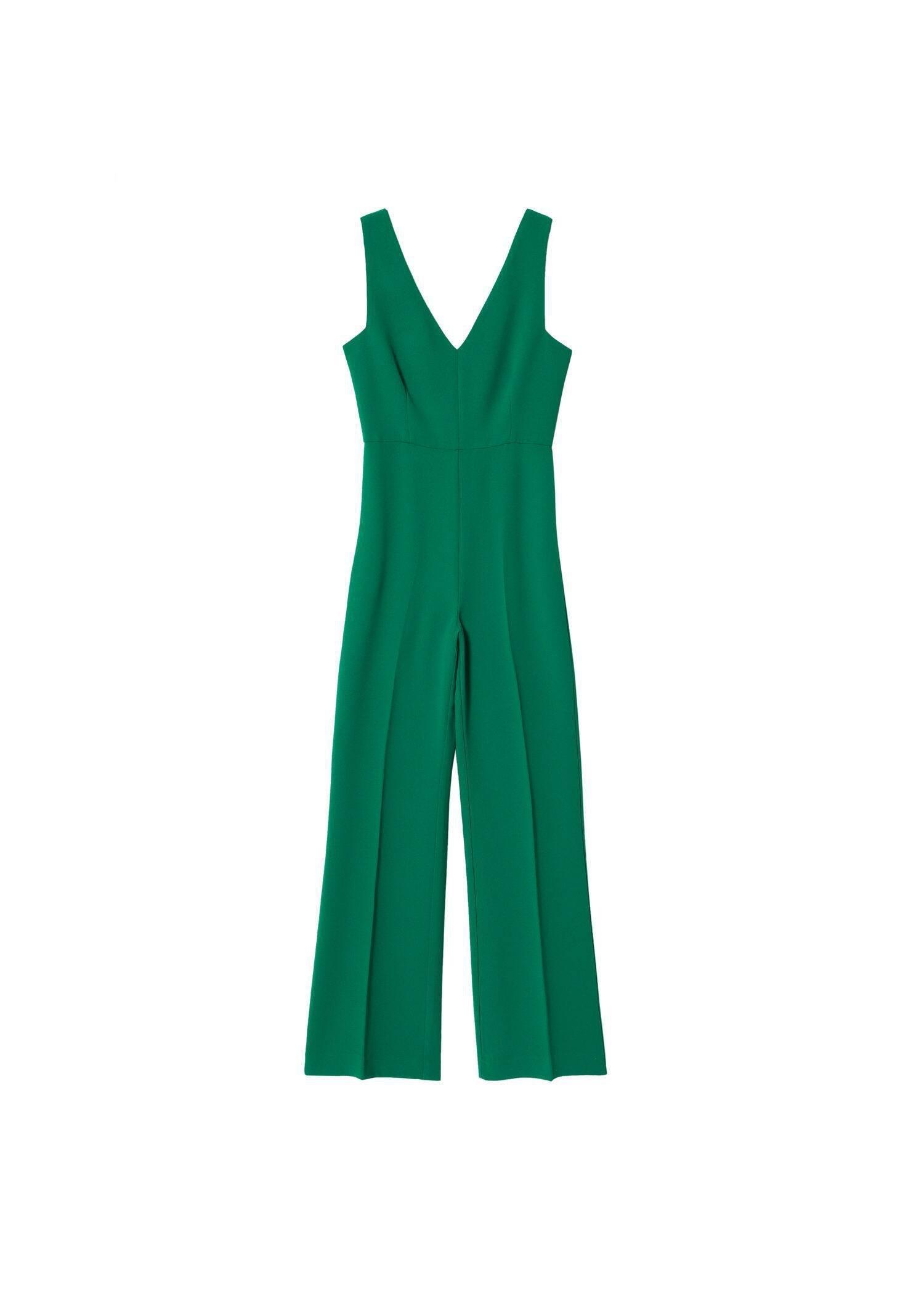 Green Long Strap Jumpsuit, , large image number 3