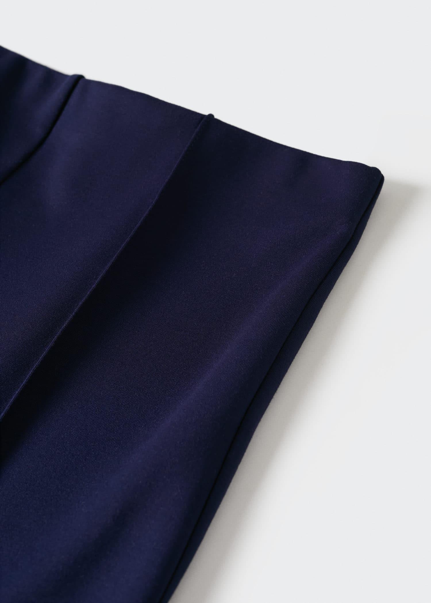 dark blue Flared leggings, , large image number 5