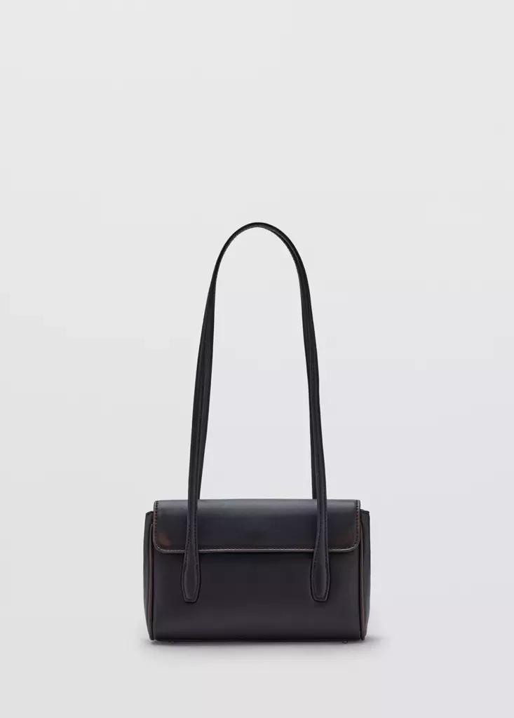 Brown Shoulder Bag With Strap, Brown, medium