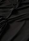 Mango - black Knotted wrap dress