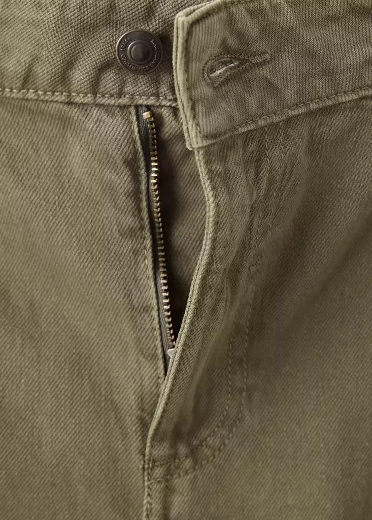 Khaki Mid-Rise Cargo Jeans, Beige - Khaki, large image number 5