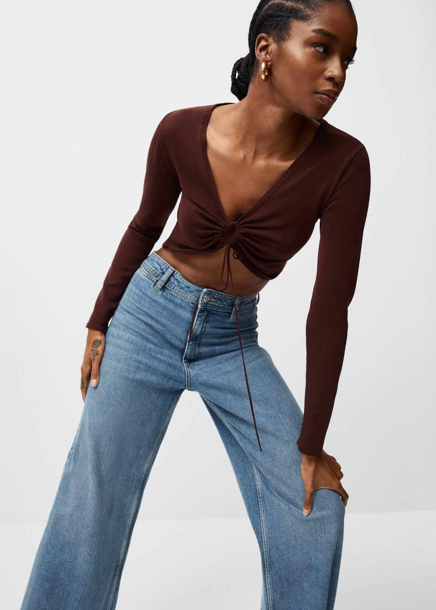 Blue Jeans Culotte High Waist, , large image number 2