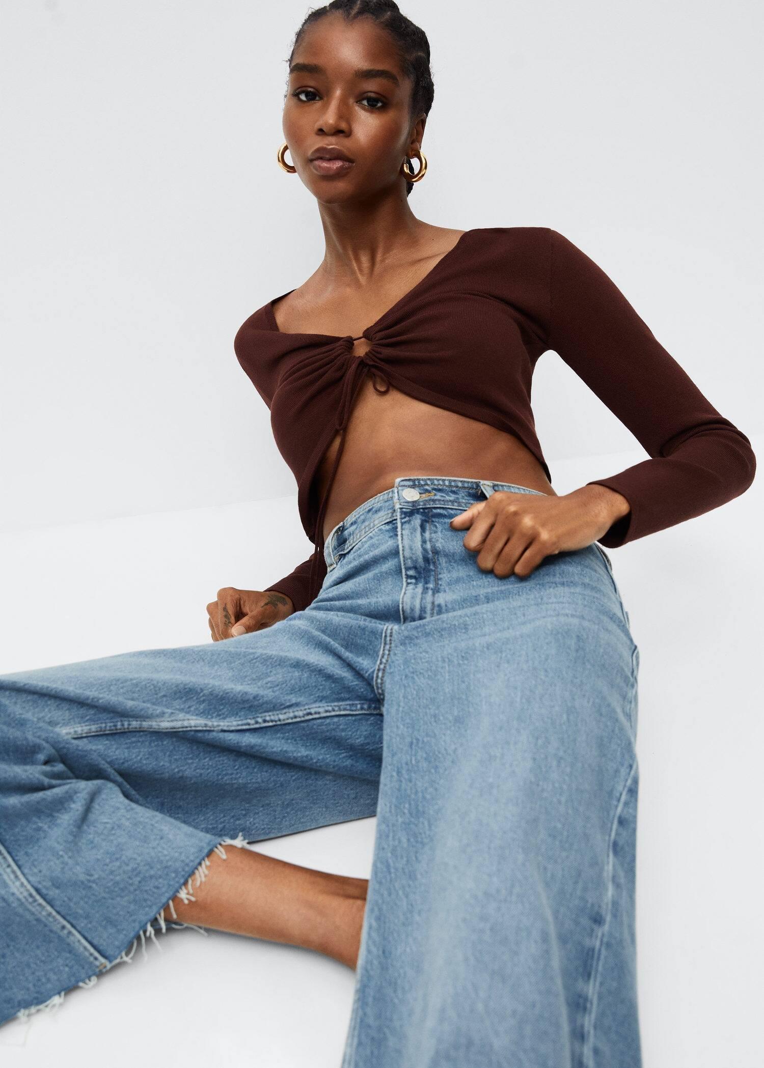 Blue Jeans Culotte High Waist, , large image number 3