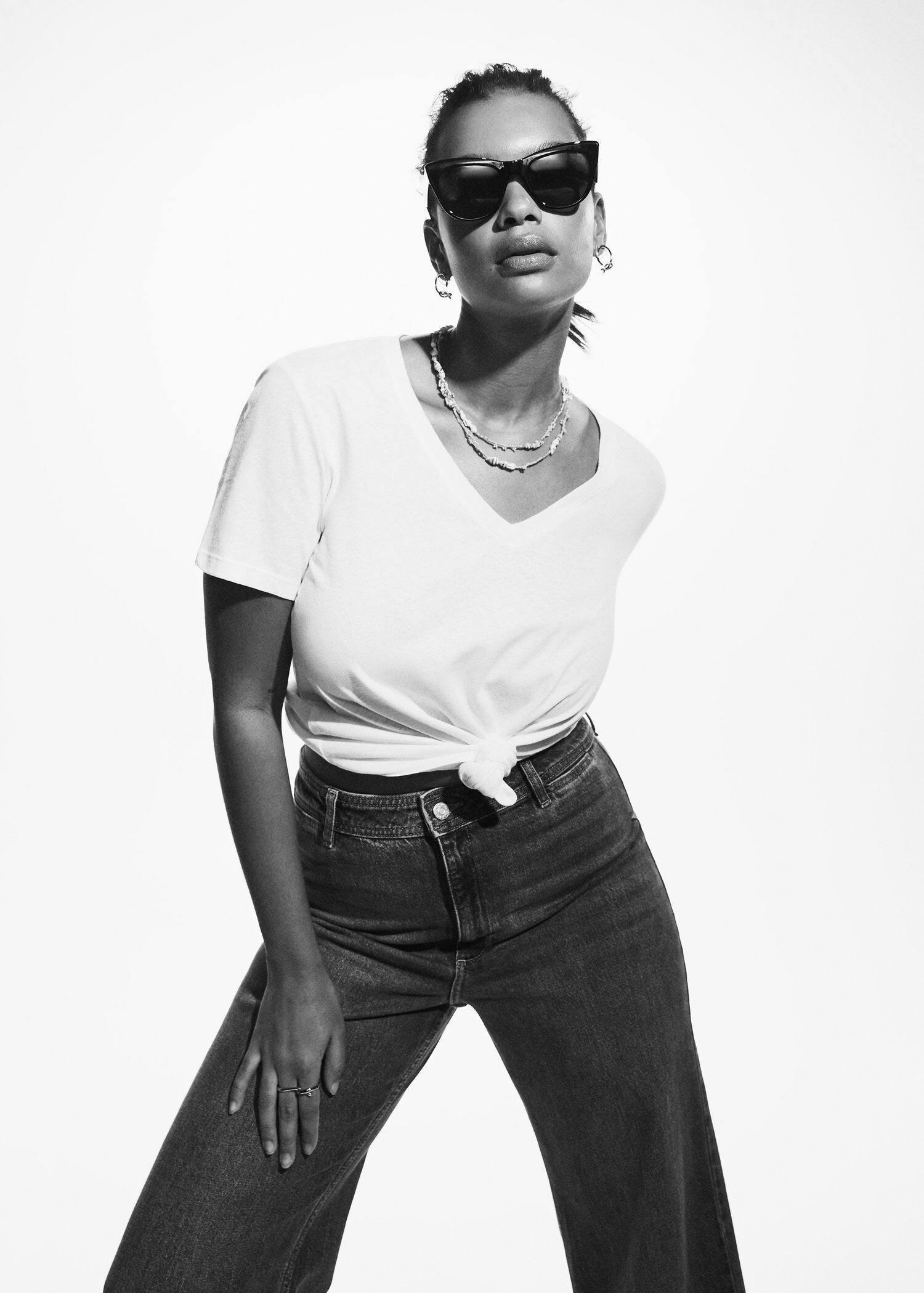 Blue Jeans Culotte High Waist, , large image number 4