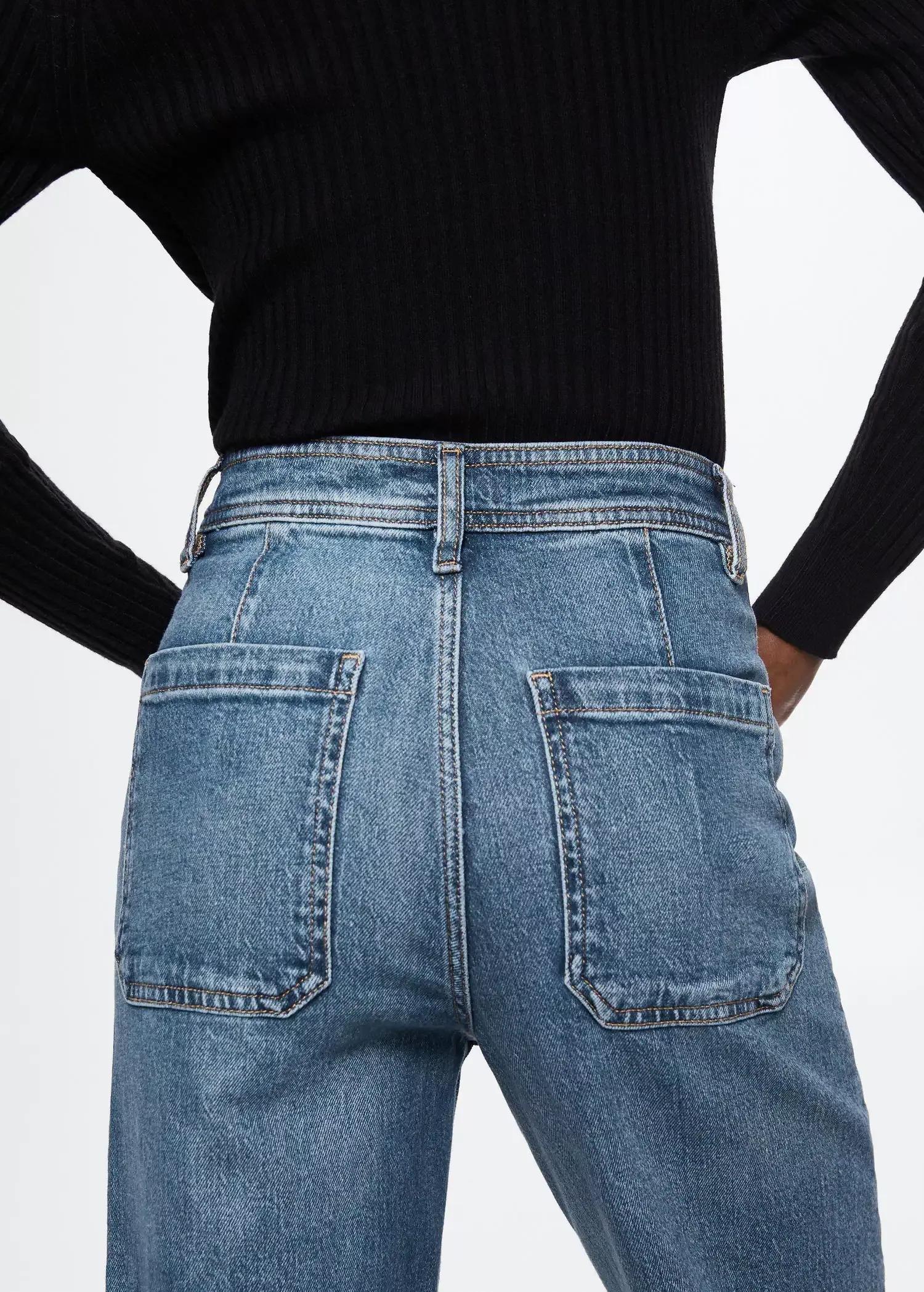 Blue Jeans Culotte High Waist, , large image number 8