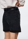 Mango - open grey Straight denim shorts