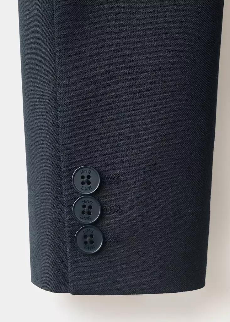 Navy Classic Suit Jacket, Kids Boys, Navy, large image number 3