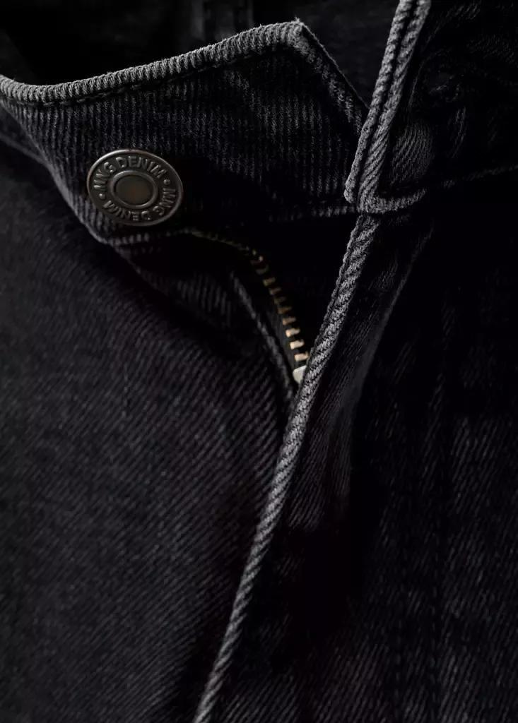 Grey Slim-Fit Turn-Up Bermuda Shorts, Open Grey, large image number 8
