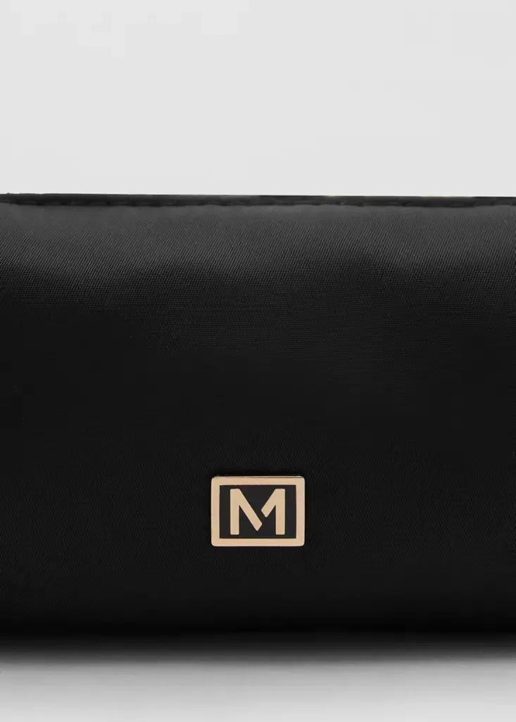 Black Nylon Case With Zip, Black, large image number 4
