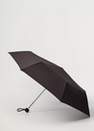 Mango - Black Plain Folding Umbrella