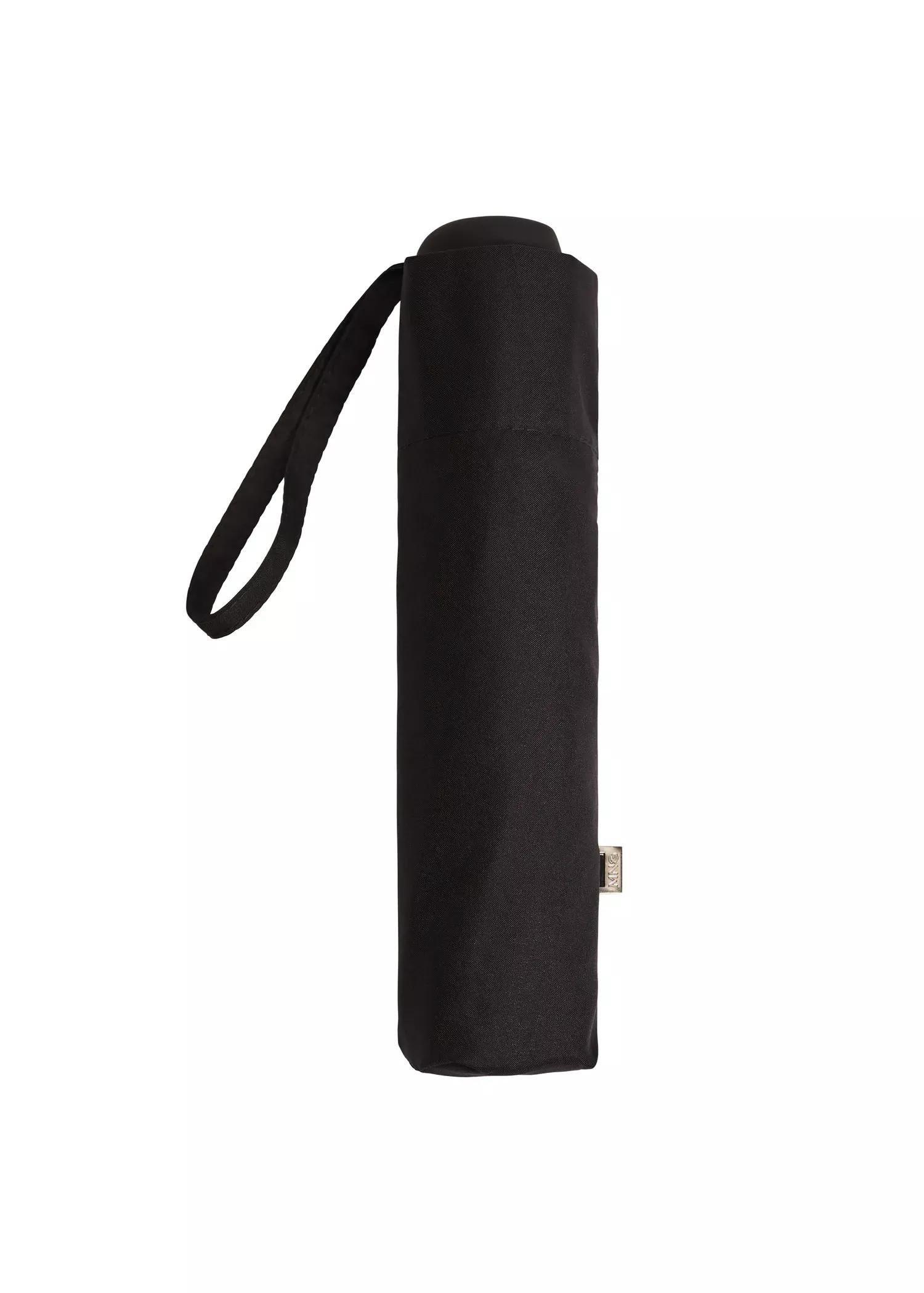 Black Plain Folding Umbrella, , large image number 5