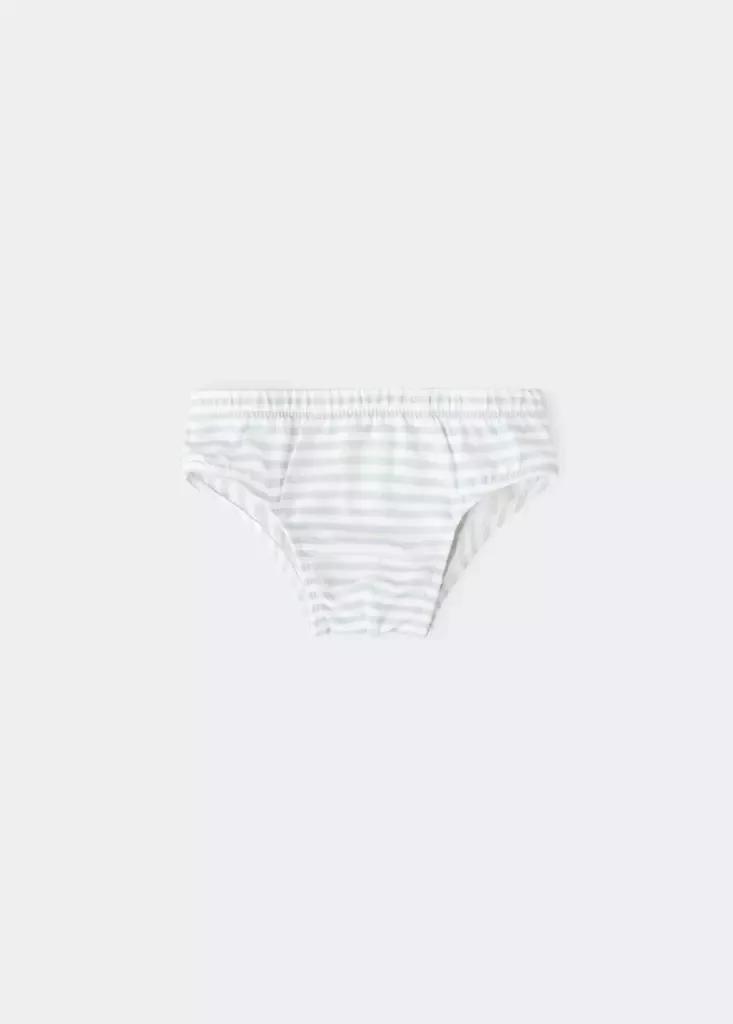 Blue Cotton Combination Briefs, Set Of 3, Baby Boys, , medium