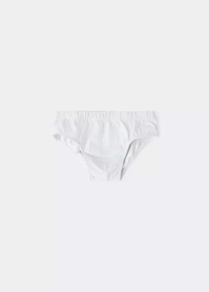 Blue Cotton Combination Briefs, Set Of 3, Baby Boys, , large image number 3