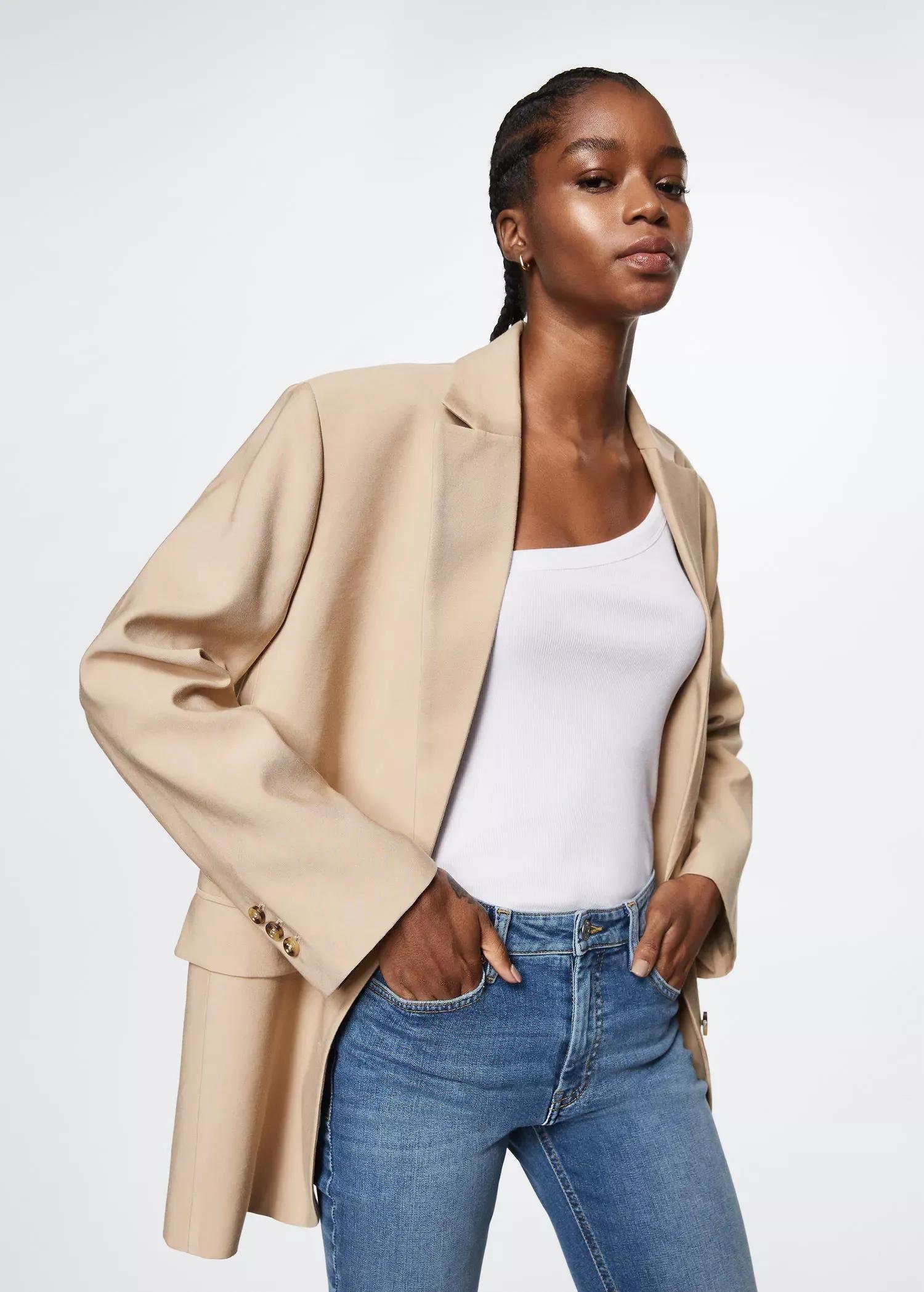 Blue Skinny Cropped Jeans, , large image number 6