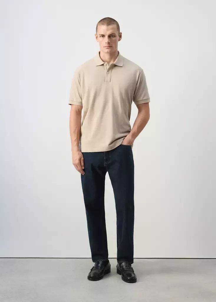 Brown 100% Cotton Piqu&oslash;&pound;&Acirc;&copy; Polo, , large image number 0