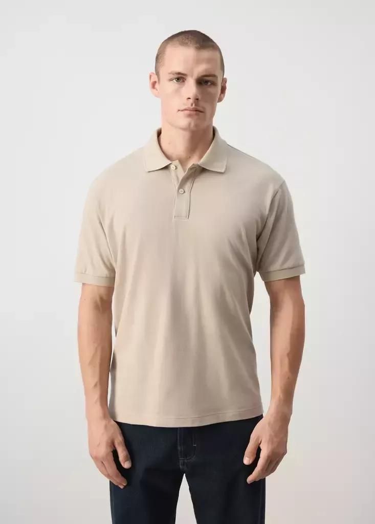 Brown 100% Cotton Piqu&oslash;&pound;&Acirc;&copy; Polo, , large image number 1