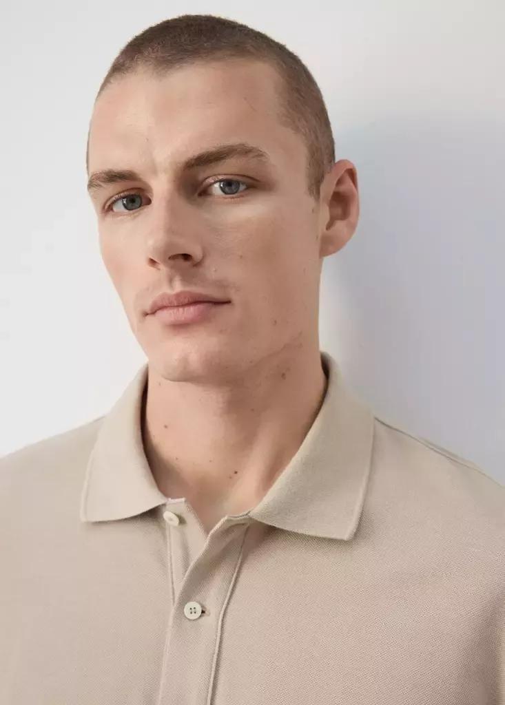 Brown 100% Cotton Piqu&oslash;&pound;&Acirc;&copy; Polo, , large image number 3
