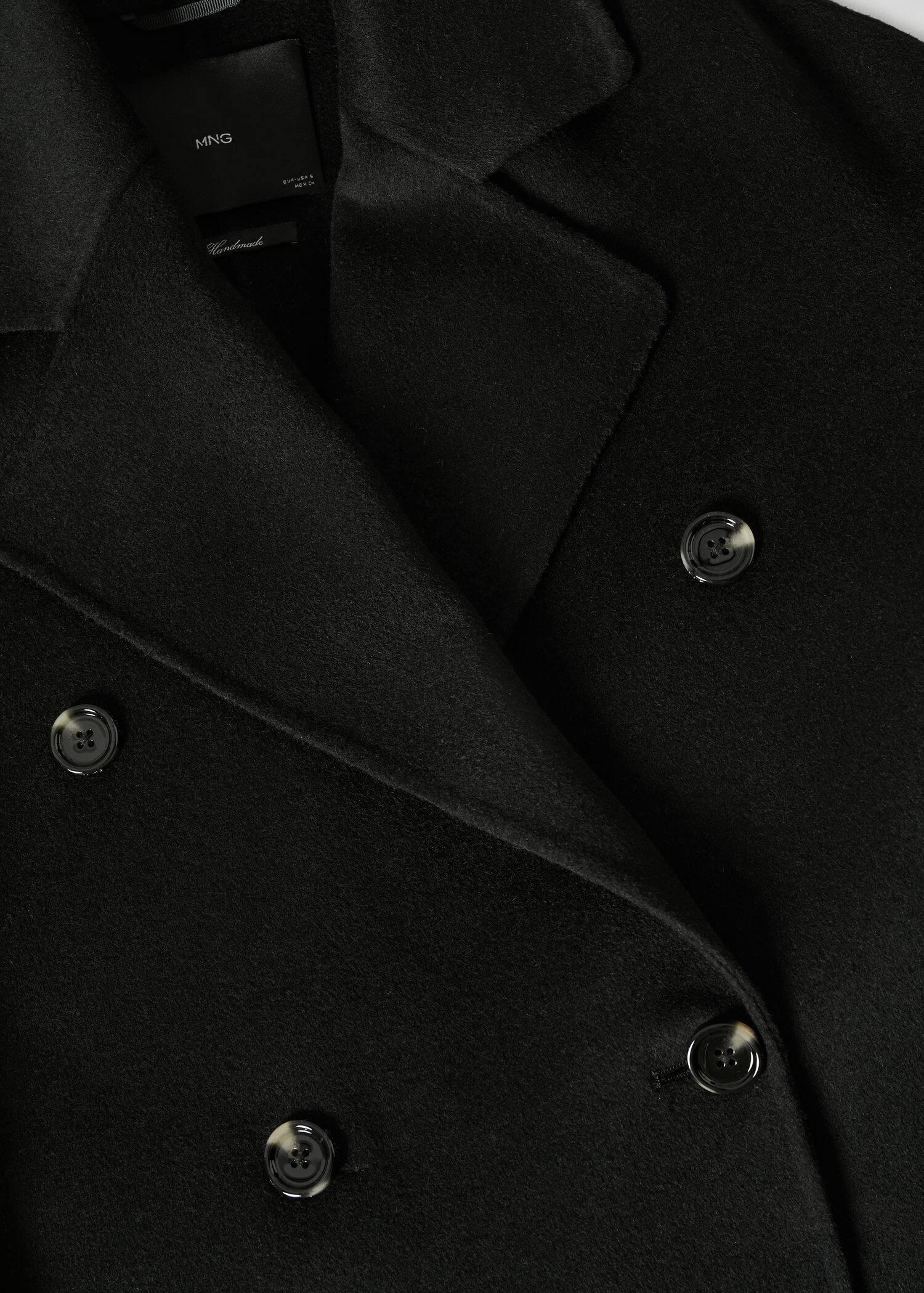 Black Belt Handmade Coat, , large image number 8