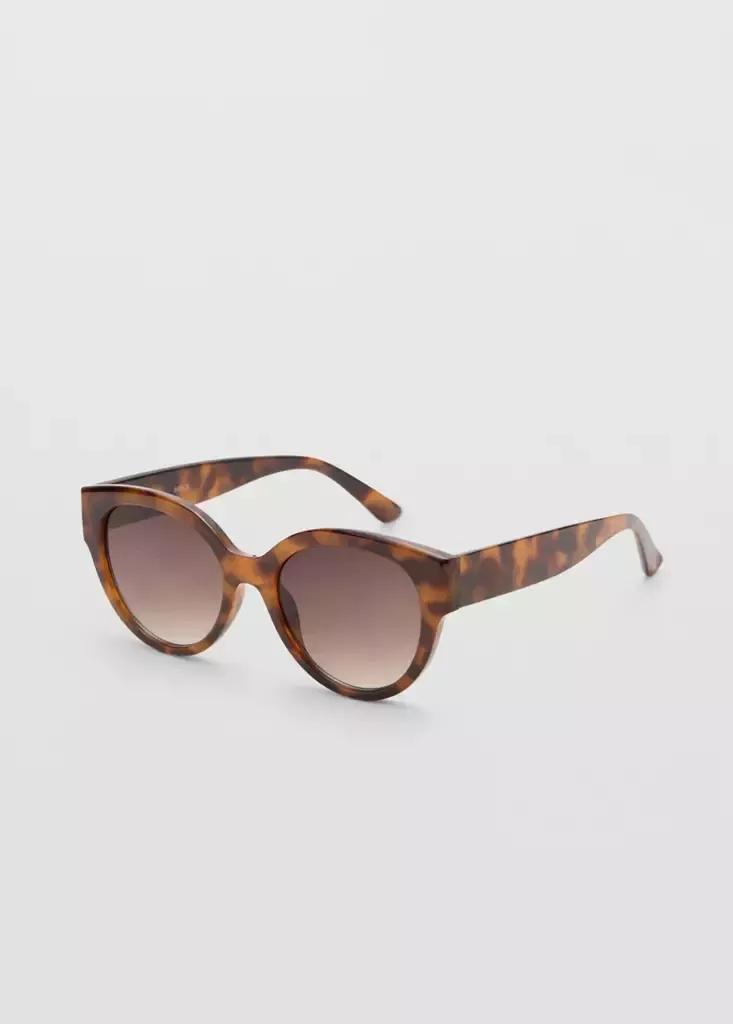 Brown Cat-Eye Sunglasses, , large image number 1