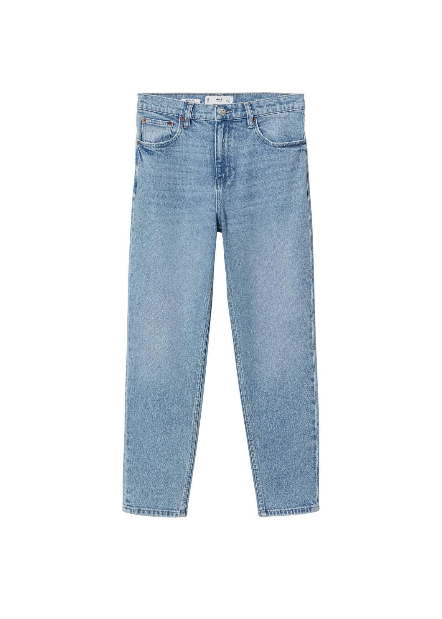 open blue Mom high-waist jeans, , large image number 9