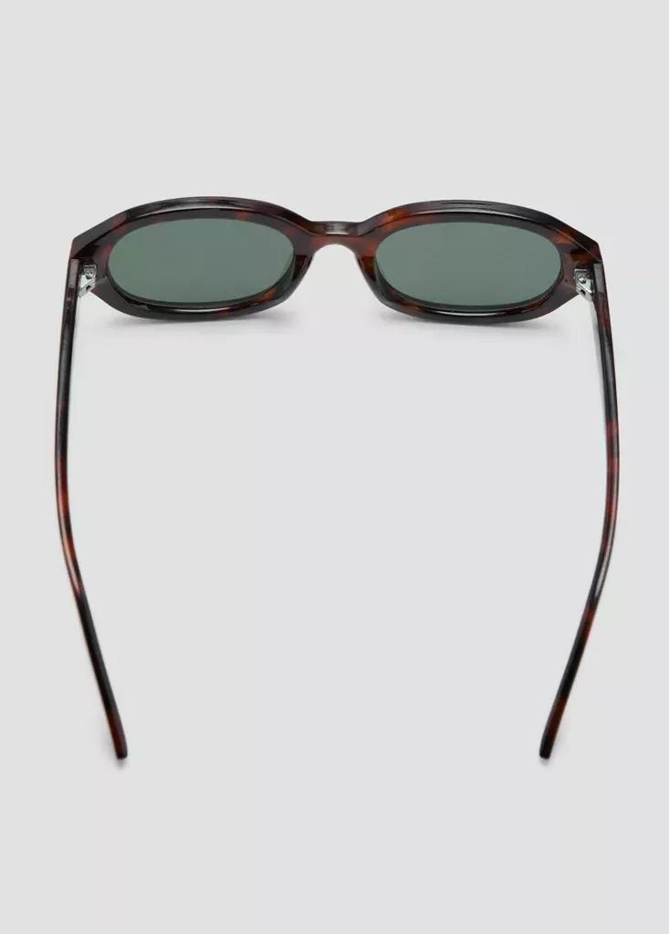 Brown Rectangular-Frame Sunglasses, , large image number 2